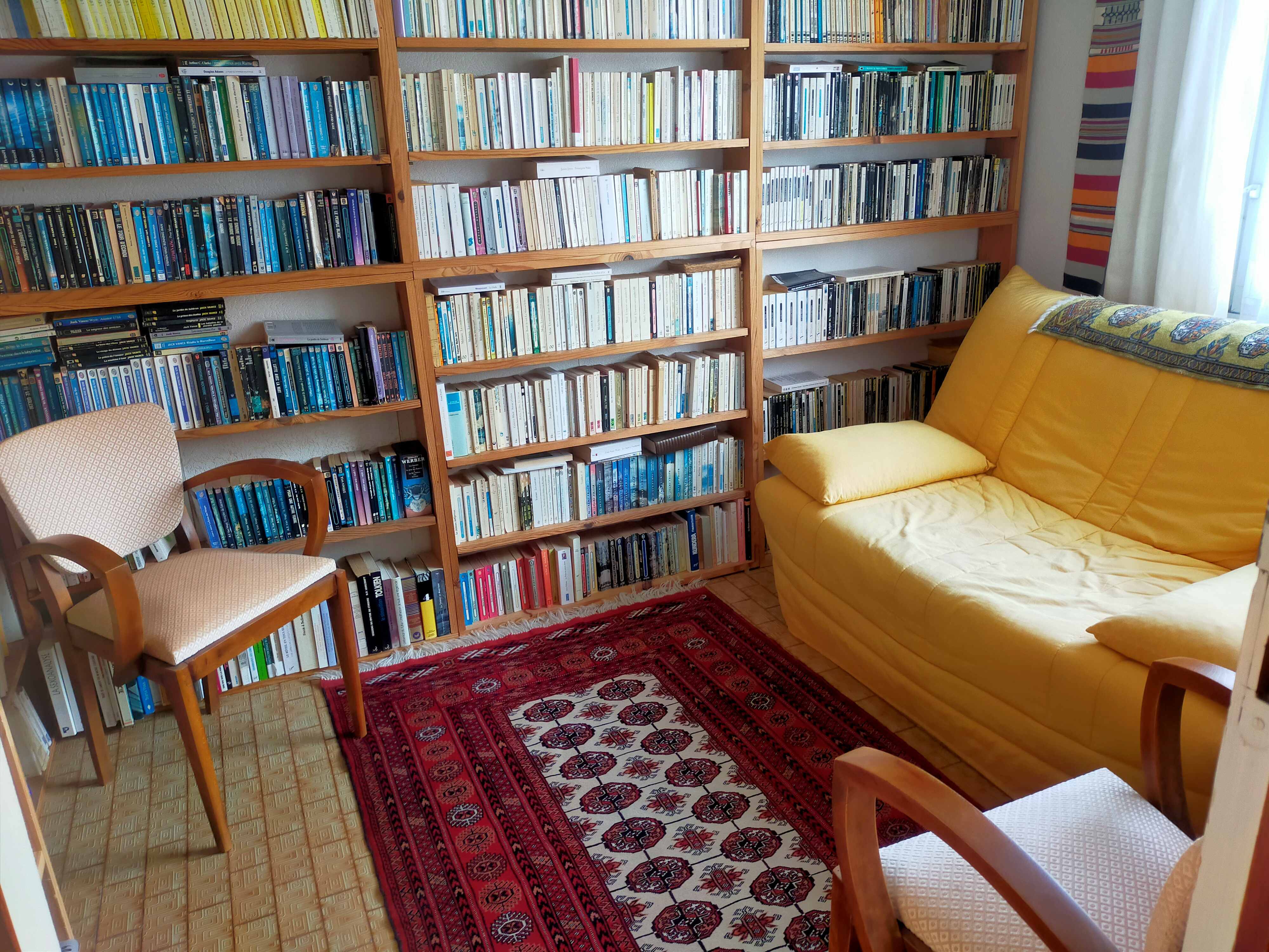 Salle d'attente cabinet psychologie